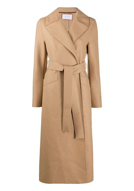 Cappotto lungo con cintura in beige Harris wharf london - donna HARRIS WHARF LONDON | A1191MLK441